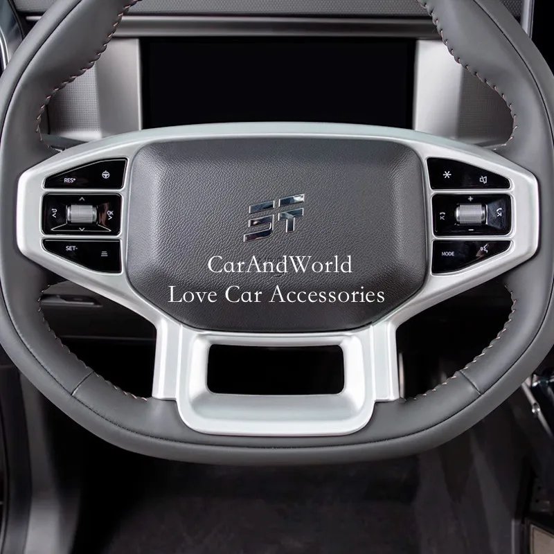 Chrome Interior Trim Set for Jetour T2 2023-2025 Car Accessories