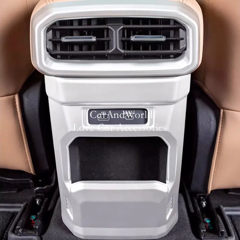 Chrome Interior Trim Set for Jetour T2 2023-2025 Car Accessories