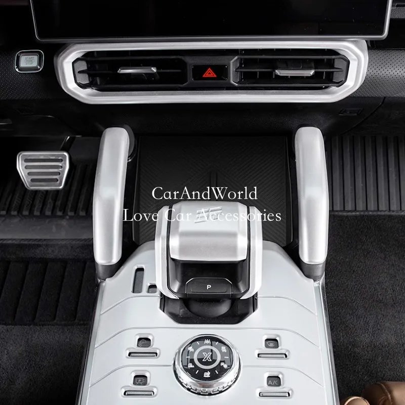 Chrome Interior Trim Set for Jetour T2 2023-2025 Car Accessories