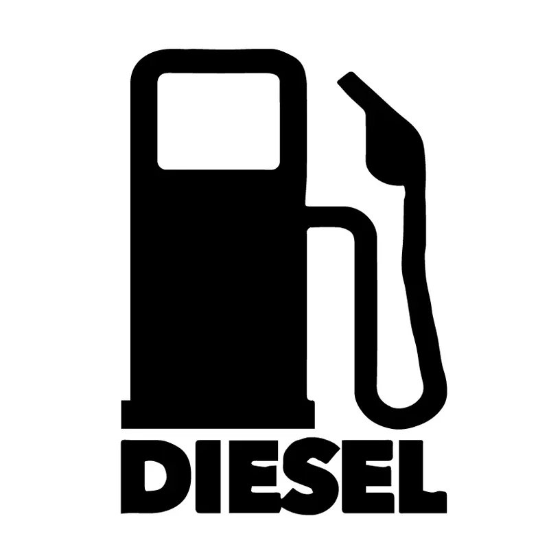 Creative Waterproof Diesel Fuel Motorcycle Decal - 14CM x 10CM