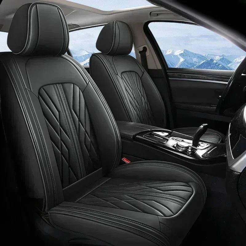 Full Coverage Universal Pu Leather Car Seat Covers for Jetour T2 Traveler Dashing 2023 2024 X70 X70 Plus Car Accessories