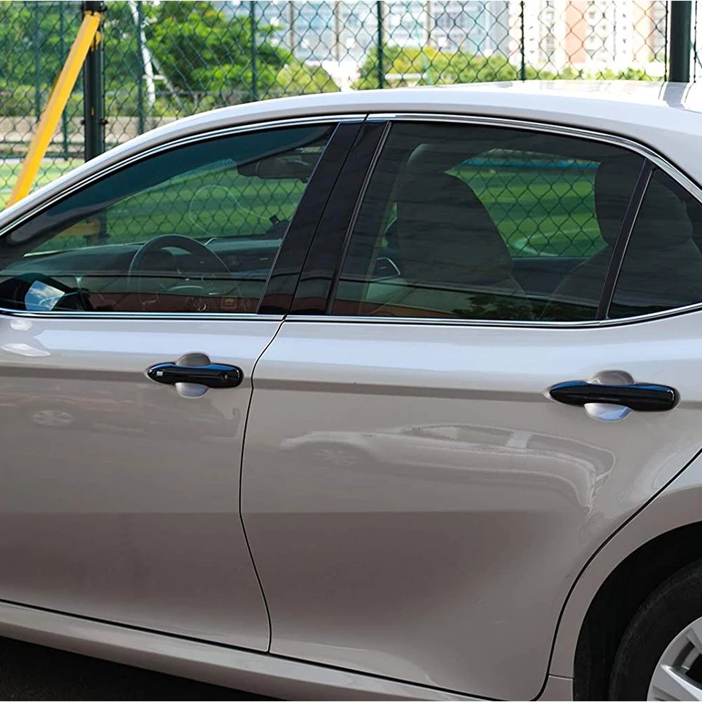 Glossy Black Door Handle Covers for 2022-2023 Toyota Yaris Cross