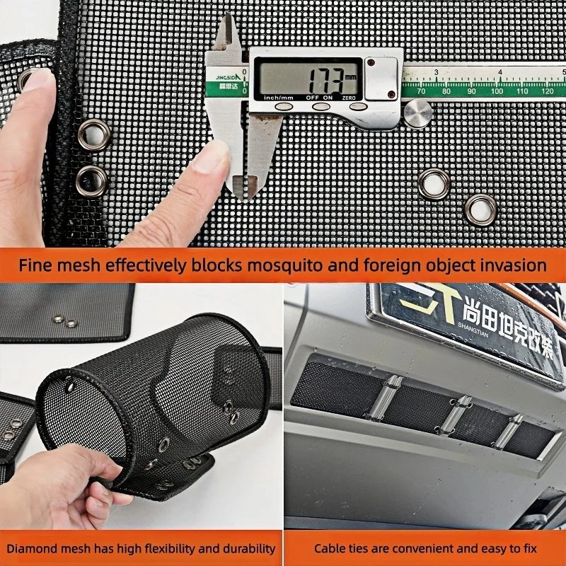 Insect-Proof Mesh Grille Cover for Jetour G700 Car