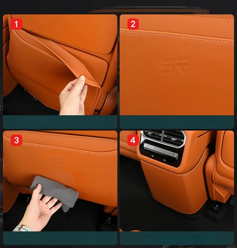 JETOUR G700 2025-2026 Car Seat Armrest Kick Pad Protector