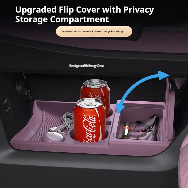 Jetour Shanhai T1 Silicone Center Console Storage Box Organizer