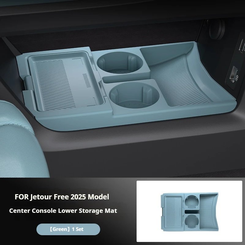 Jetour Shanhai T1 Silicone Center Console Storage Box Organizer