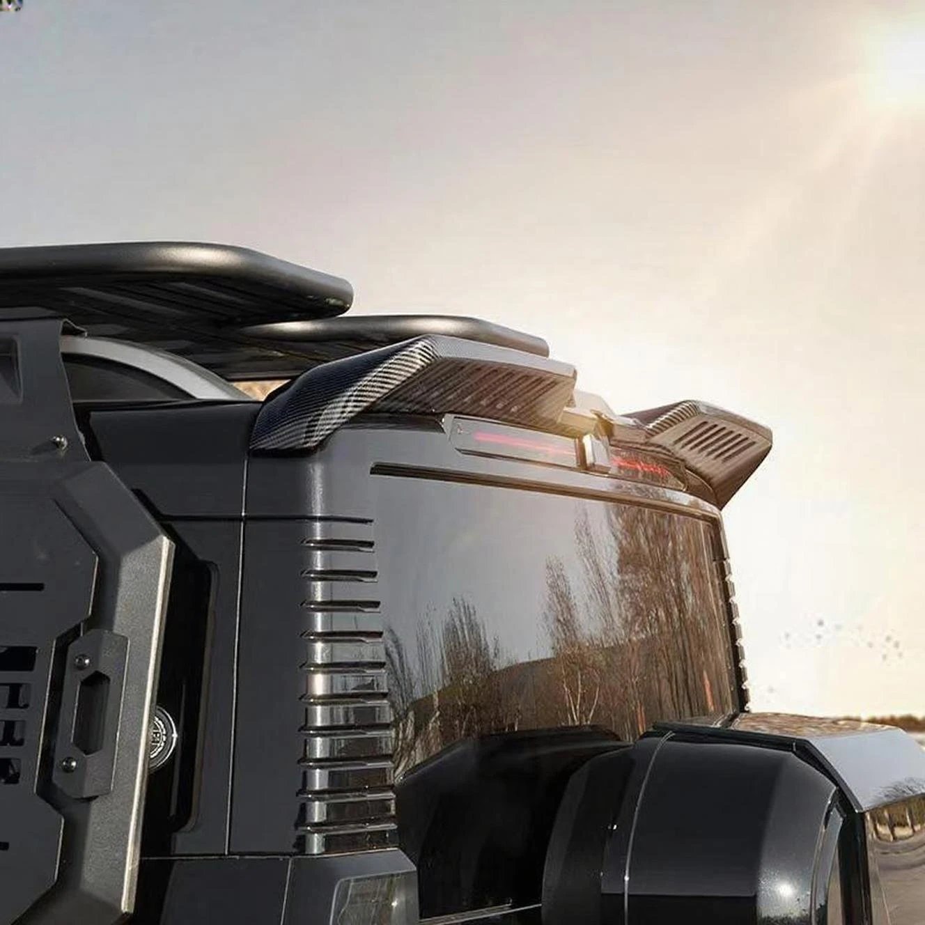 Jetour Traveler T2 MC-R Spoiler - Racing Design & Enhanced Downforce