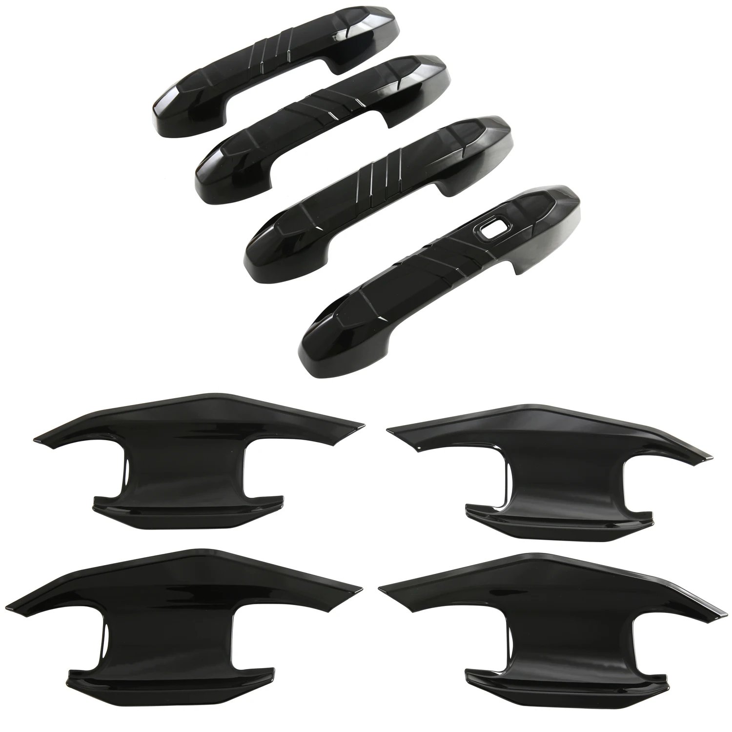 Jetour Traveller T2 Door Handle Bowl Cover Trim - 8pcs Set