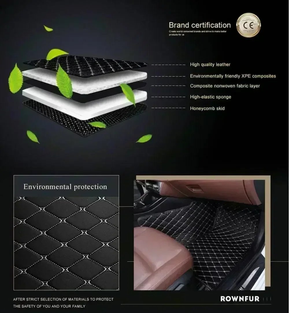 Jetour X70 PRO 2023-2025 Car Floor Mats for 7 Seats