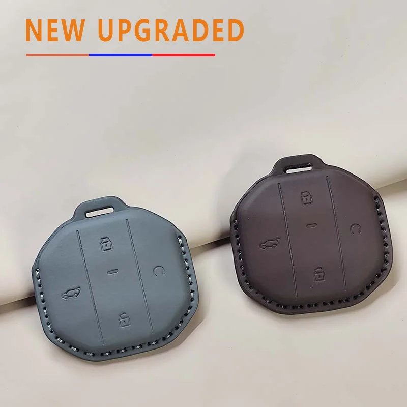 Leather Car Key Case Cover for Jetour Freer T1 T2 2025+