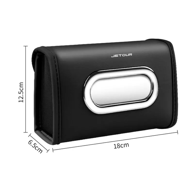 Leather Tissue Bag Holder for Chery Jetour X70 X90 Models