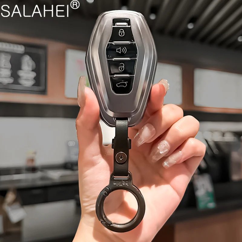 New TPU Car Smart Remote Key Case Fob Cover Holder Shell Auto Keychain Protector Accessories for Chery Jetour X70 X90 X95 Plus