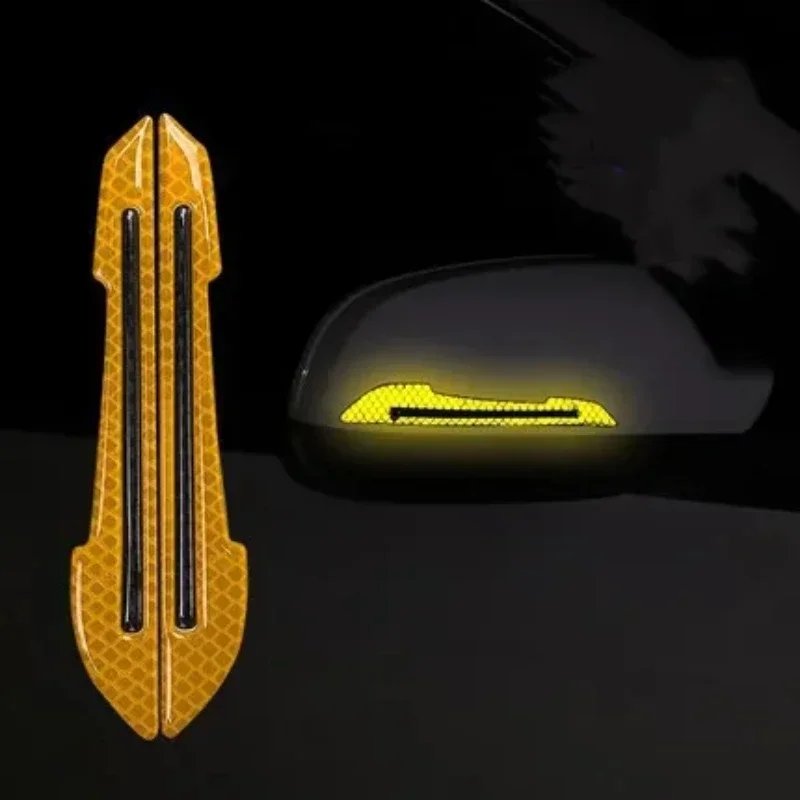 Reflective Car Warning Stickers for Rearview Mirror Safety