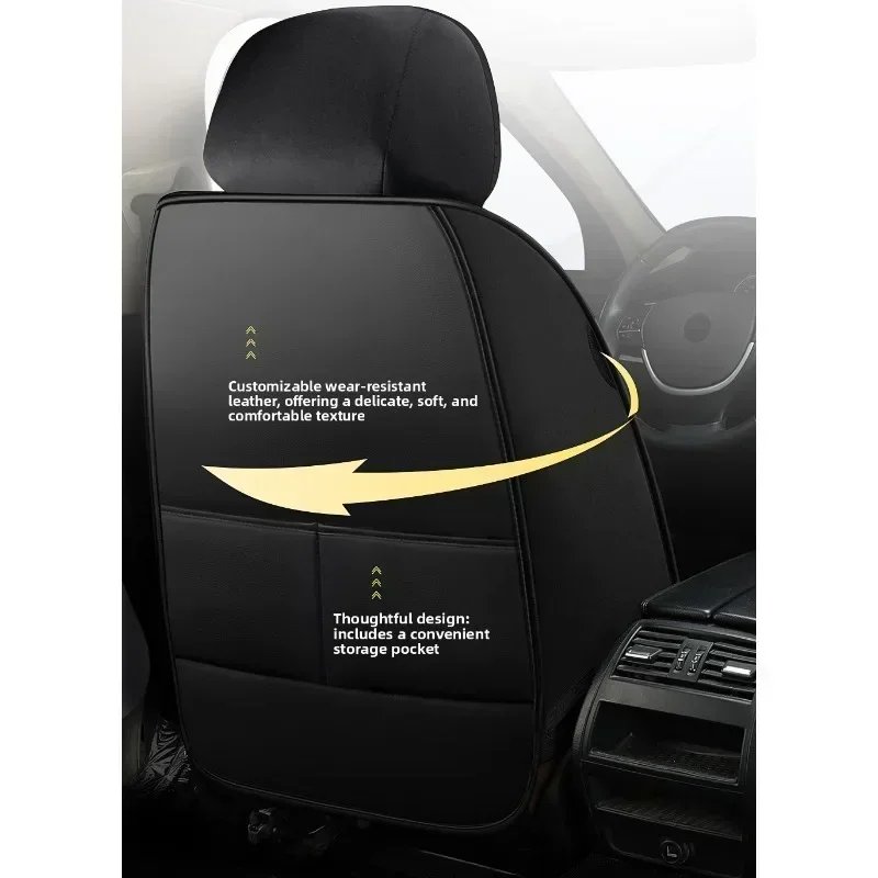 Universal PU Leather Car Seat Covers for Jetour T2 & X70 2023-2024