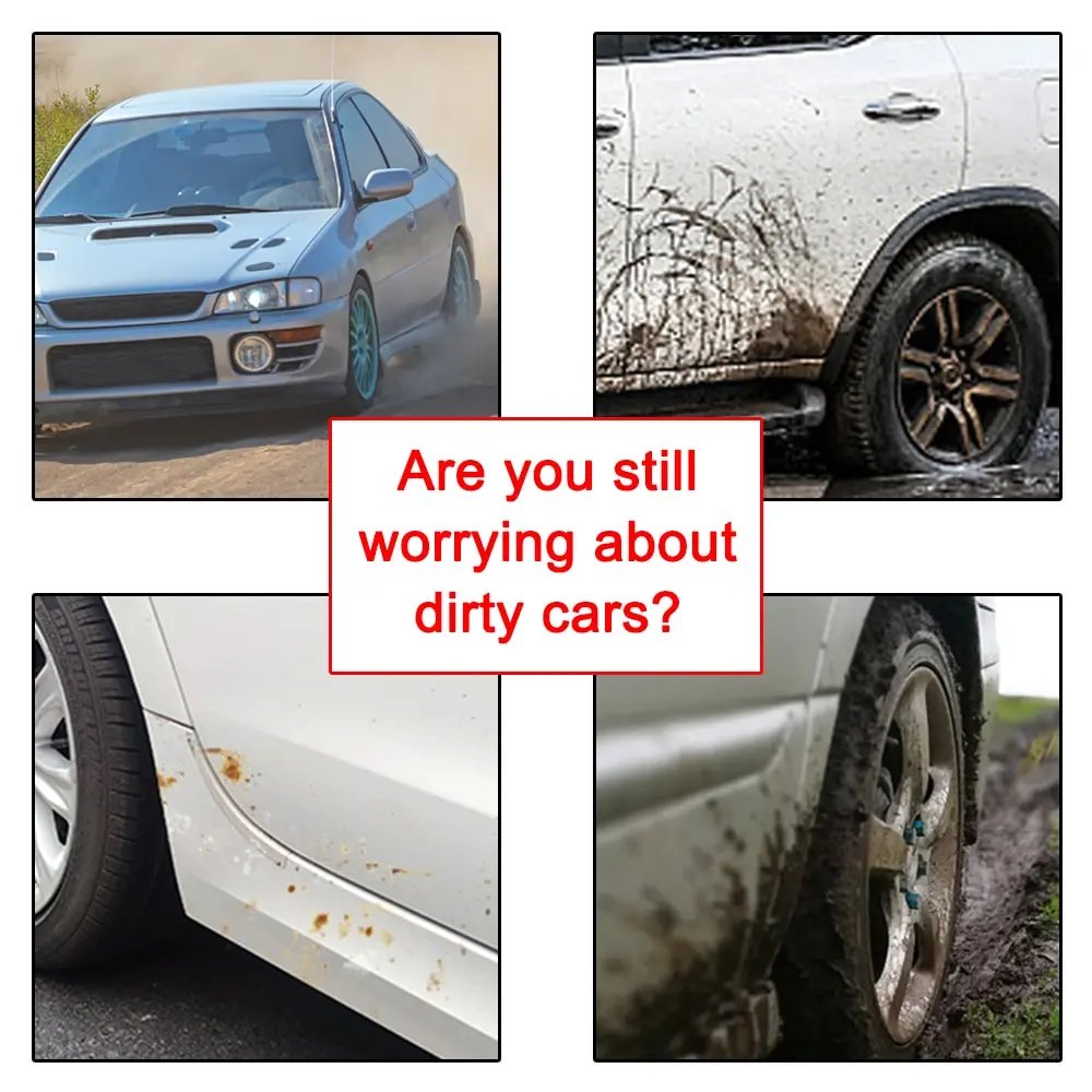 Volkswagen Tharu Mudflaps - 4PCS Front & Rear Wheel Guards