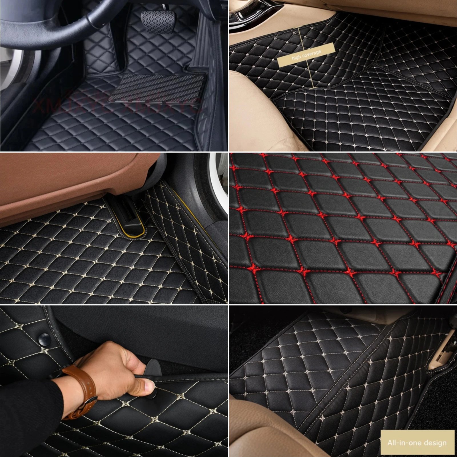 Waterproof 7-Seater Floor Mats for Jetour X70 PLUS 2021-2025