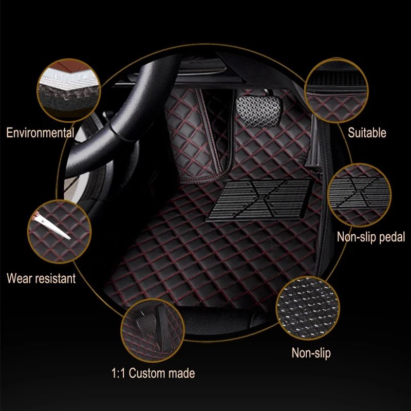 Waterproof 7-Seater Floor Mats for Jetour X70 PLUS 2021-2025