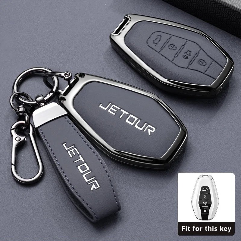 Zinc Alloy Key Case for Chery Jetour X70 & X90 Accessories