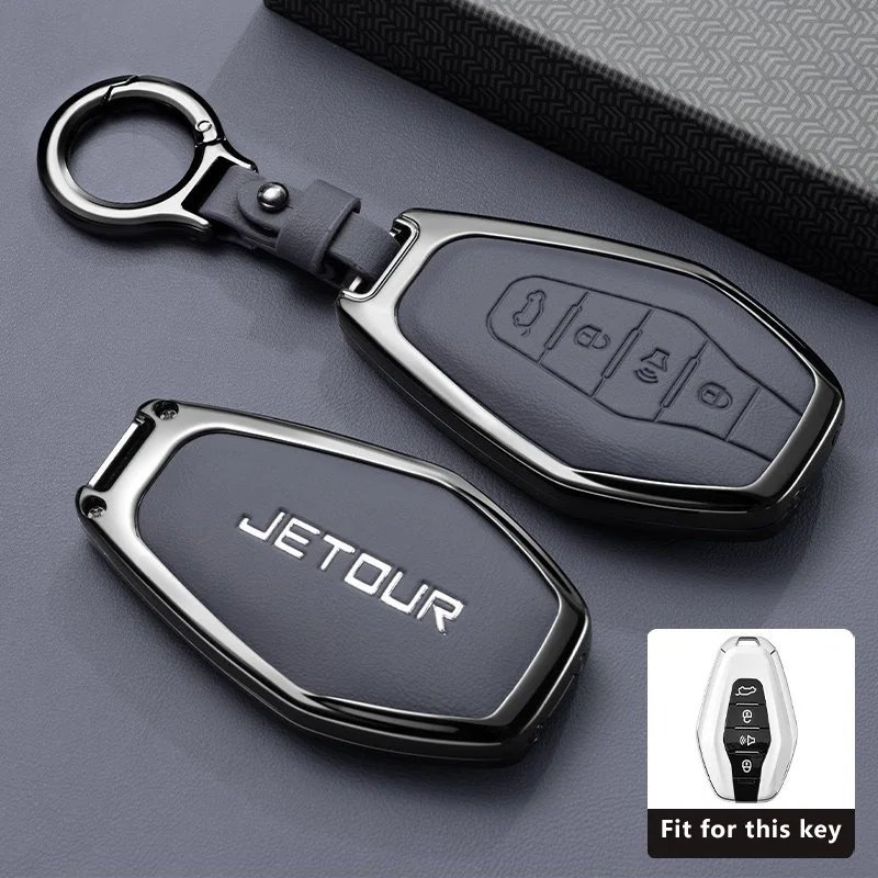 Zinc Alloy Key Case for Chery Jetour X70 & X90 Accessories