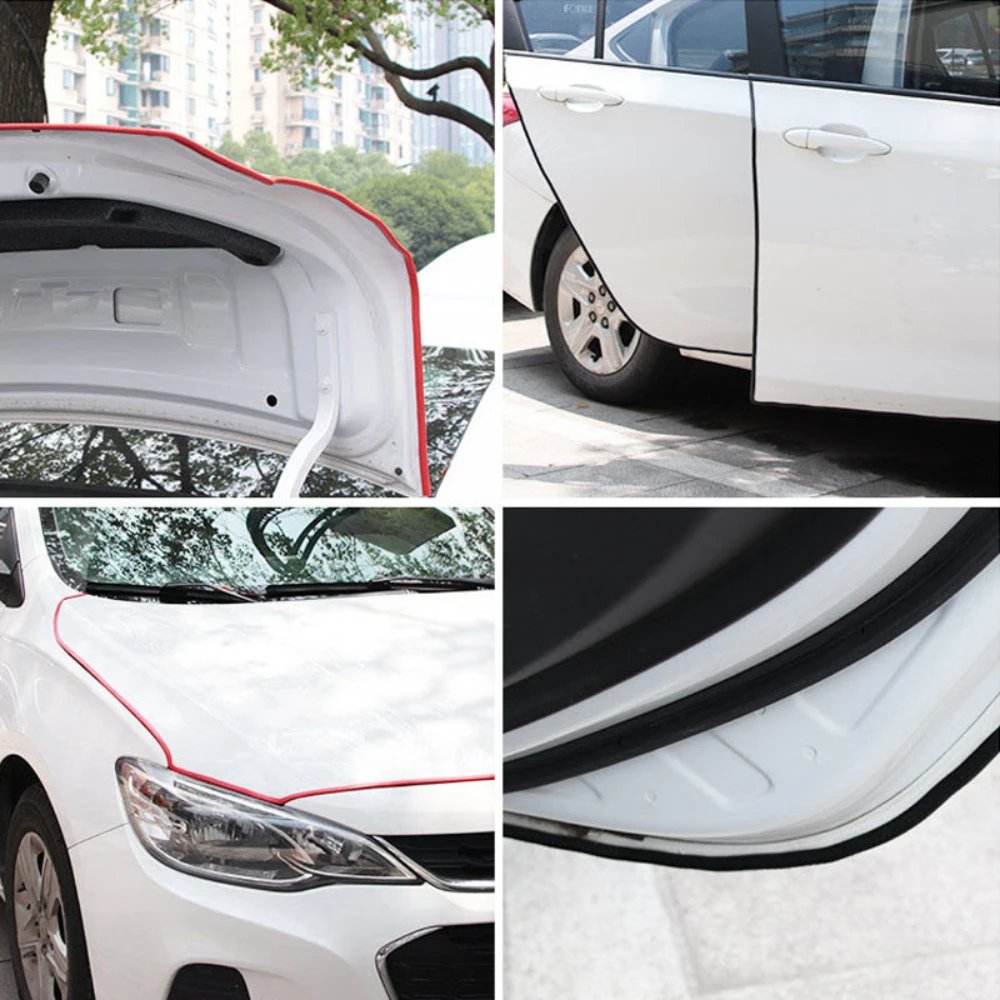 10m Rubber Door Edge Guards - Car Protection Trim Molding