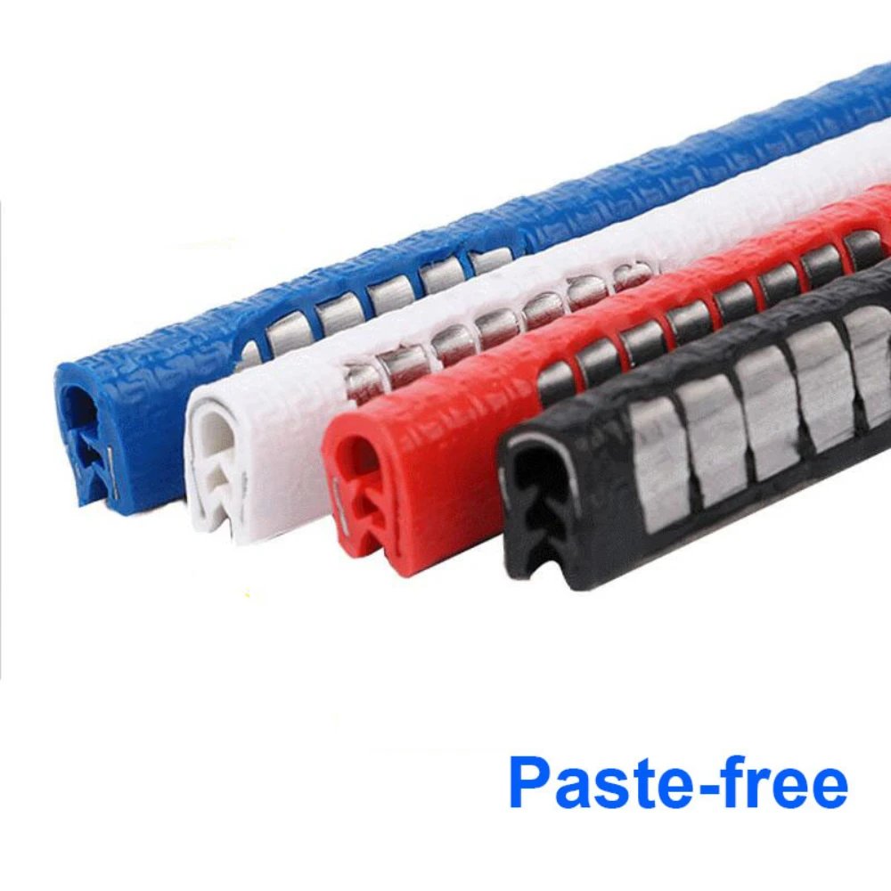 10m Rubber Door Edge Guards - Car Protection Trim Molding