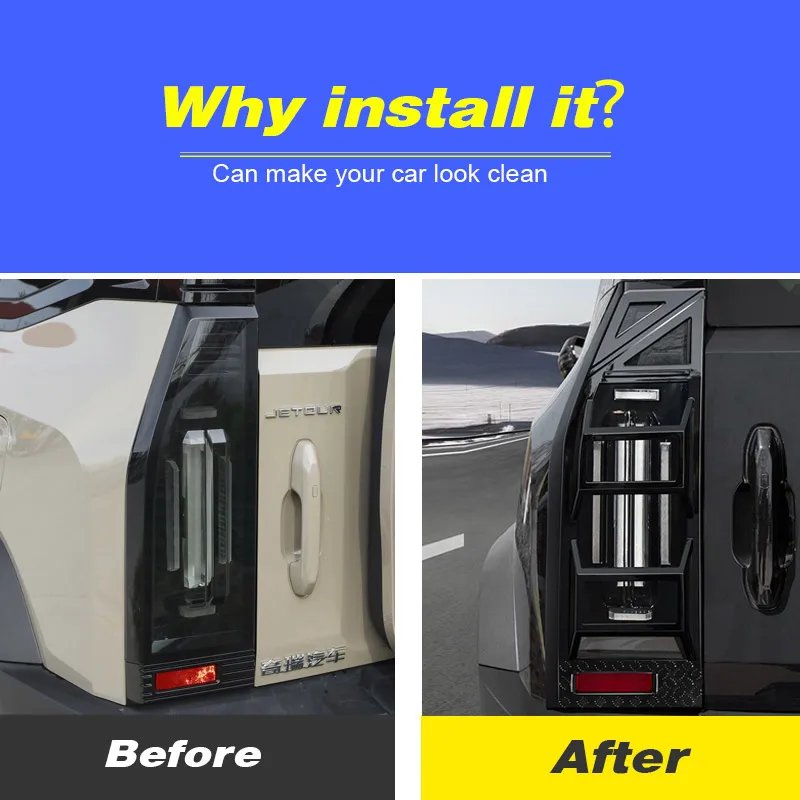 2024 Jetour T2 Rear Fog Light Cover Trim - Exterior Accessory