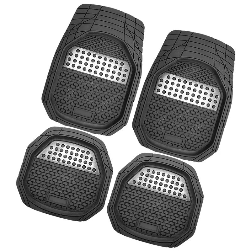 4 PCS PVC Universal Style Car Floor Mat for Jetour T2 Traveler Dashing 2023 2024 X70 X70 Plus Car Accessories Sedan SUV
