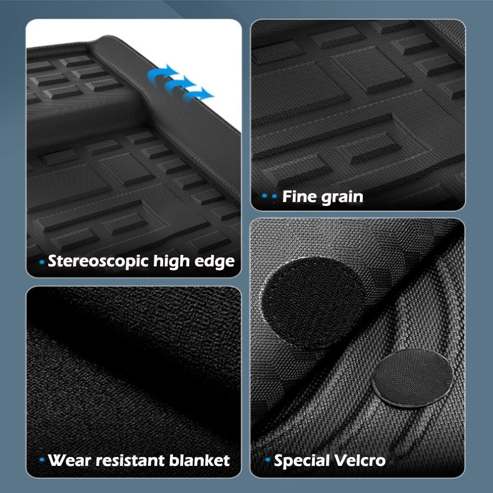 All-Weather TPE Floor Mats for Chery Jetour T2 2023-2024