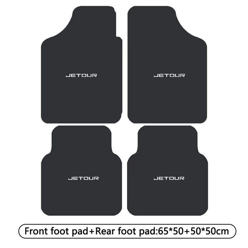 Car Floor Mat Front & Rear Automotive Carpet Cover Floor Mats For Jetour X70 X90 X70S PLUS Dashing X-1 X95 L6 i-DM Accessories