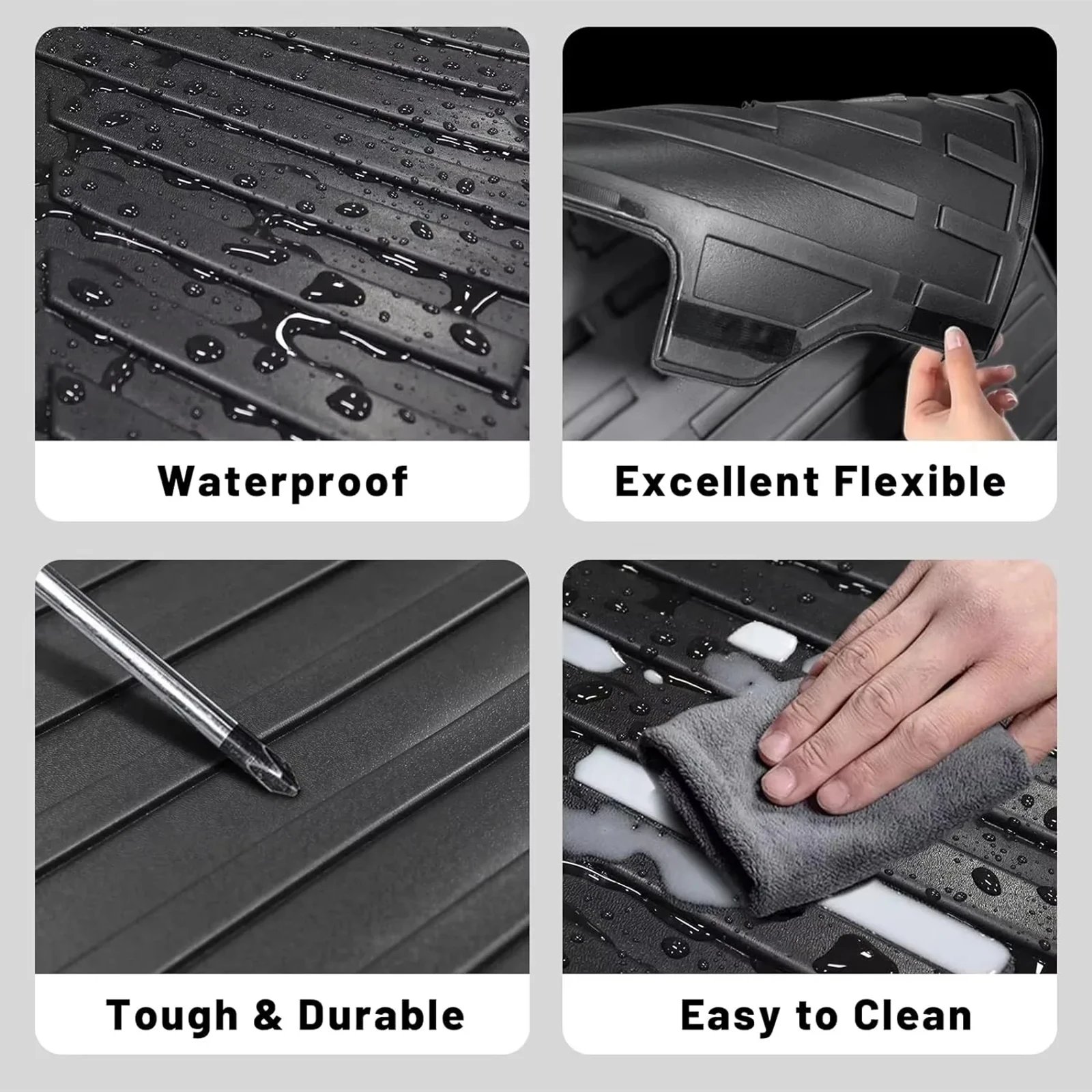 Custom Eco-Friendly Waterproof TPE Floor Mats for Chery Jetour T1