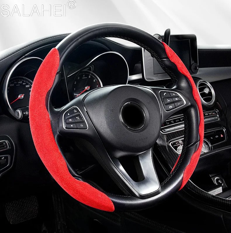 D Shape Suede Steering Wheel Cover for Chery Jetour SUV