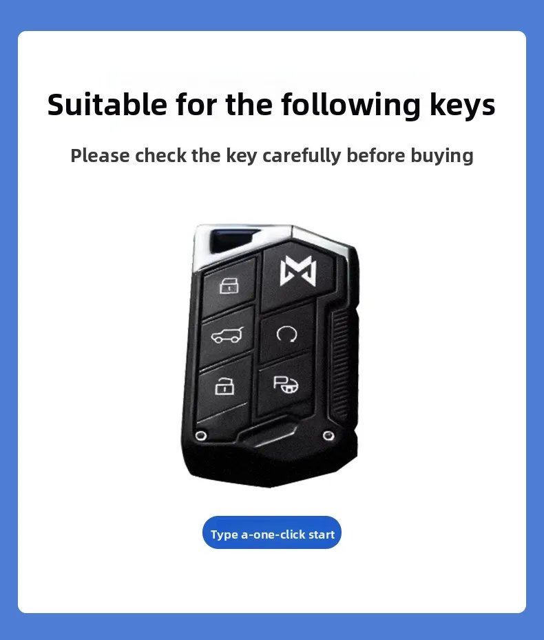 Jetour Freedom Key Protection Cover with Metal Buckle