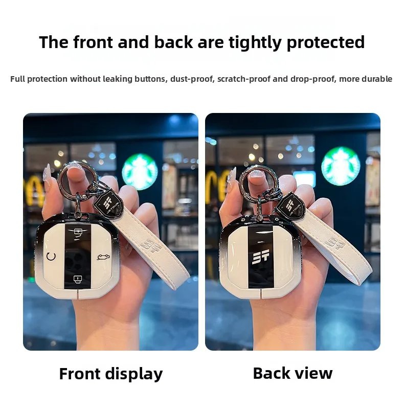 Jetour Freedom Key Protection Set - Metal Shell Buckle for T1/T2