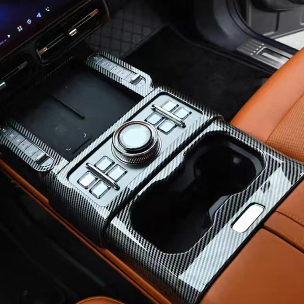 JETOUR G700 2025-2026 Carbon Fiber Rear Air Outlet Trim