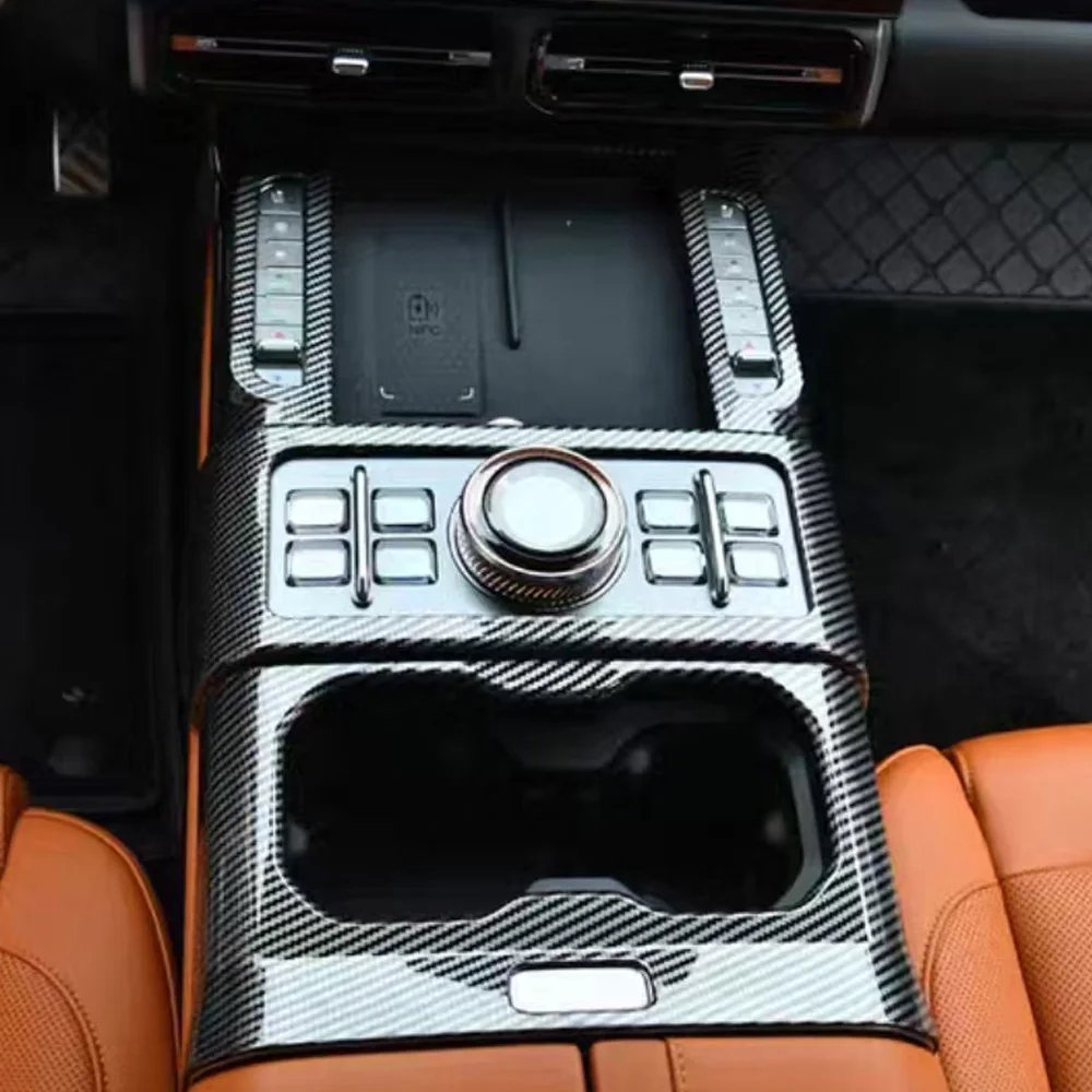 JETOUR G700 2025-2026 Carbon Fiber Rear Air Outlet Trim