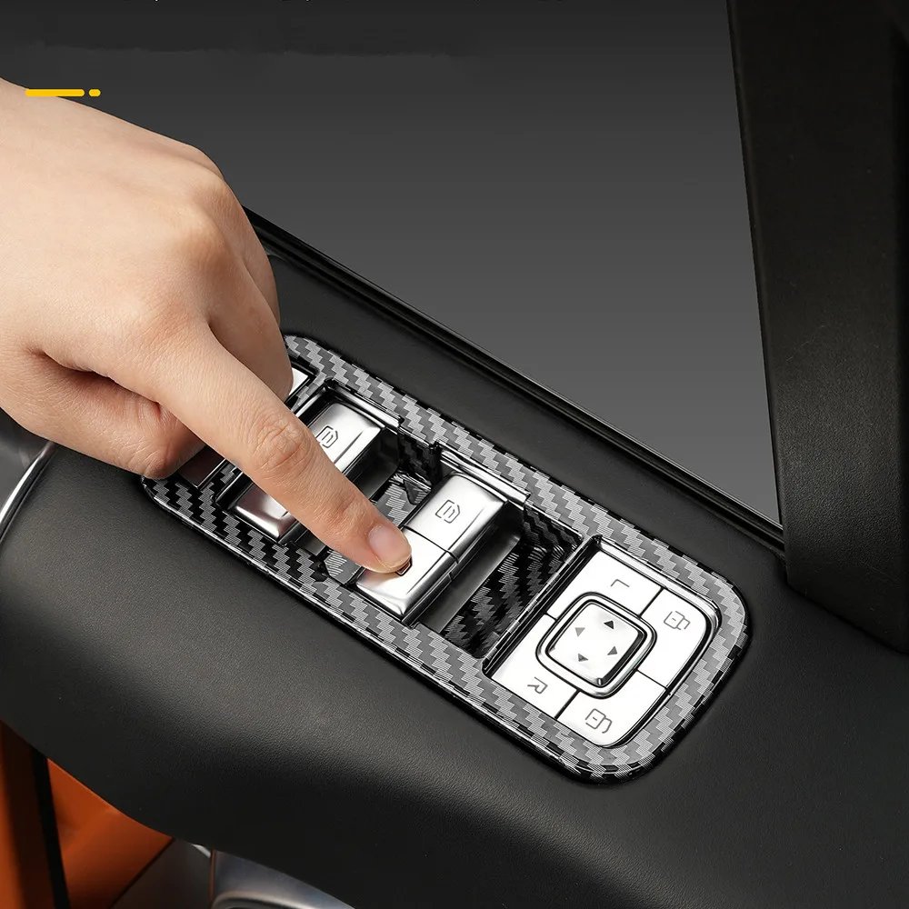 Jetour G700 Carbon Fiber Door Armrest Protection Stickers