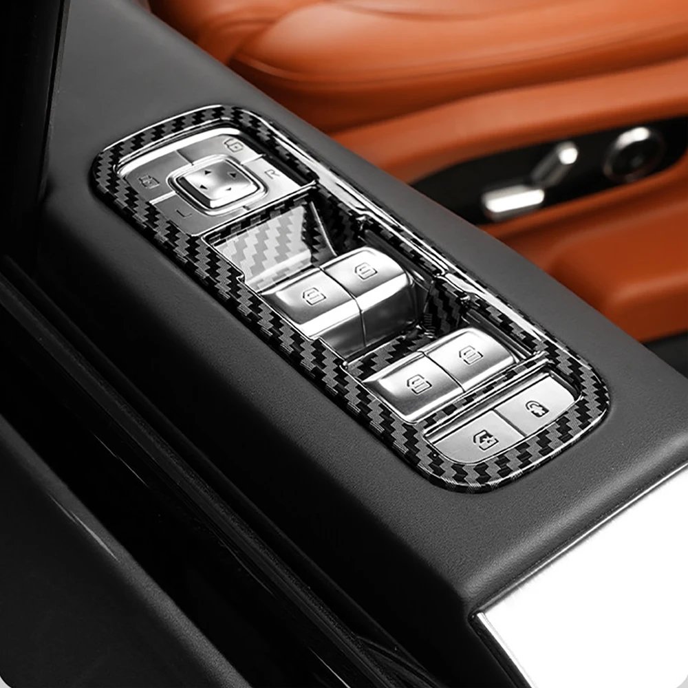 Jetour G700 Carbon Fiber Door Armrest Protection Stickers