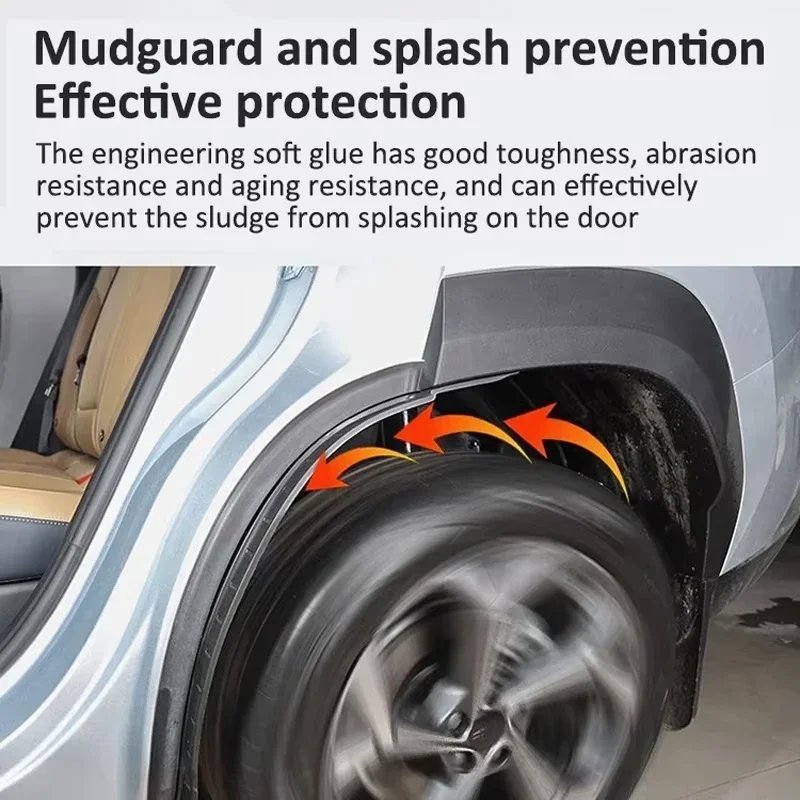 Jetour T1 Freedom 2024-2026 Mud Guards - Dustproof Fender Flaps