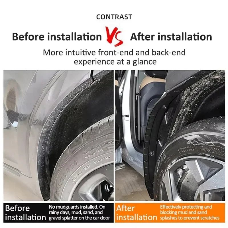 Jetour T1 Freedom 2024-2026 Mud Guards - Dustproof Fender Flaps