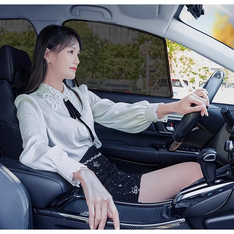 Jetour T2 ICH-X K3 2023-2026 Magnetic Mesh Side Window Sunshade