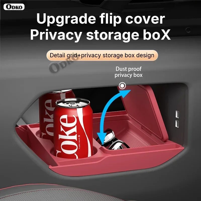 Jetour Traveler Silicone Storage Box - Anti-Slip Console Organizer