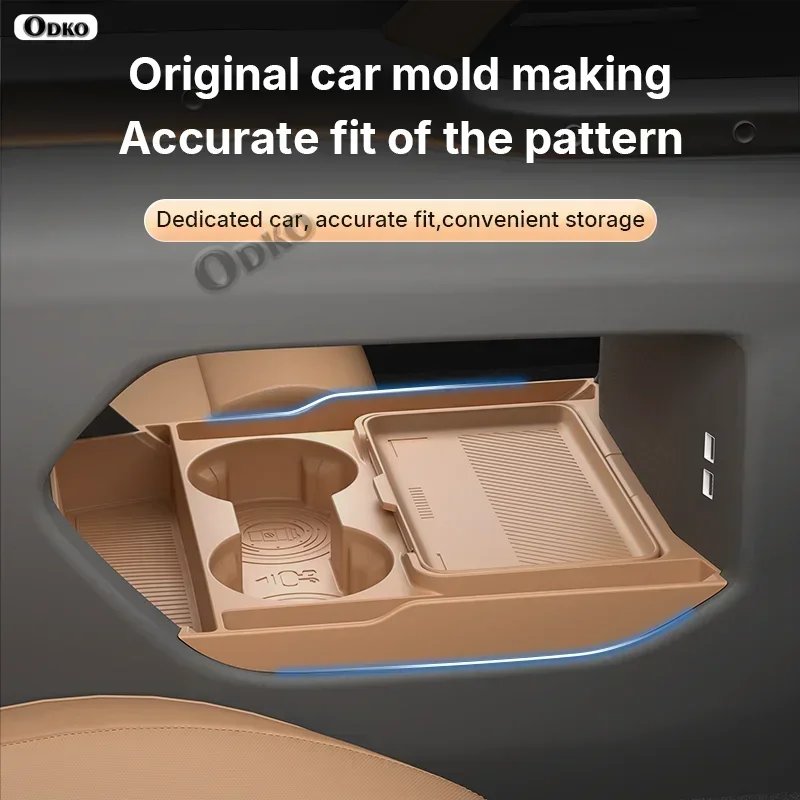 Jetour Traveler Silicone Storage Box - Anti-Slip Console Organizer