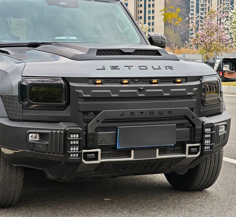 Jetour Traveller T2 Full Coverage Black Grille 2023-2025