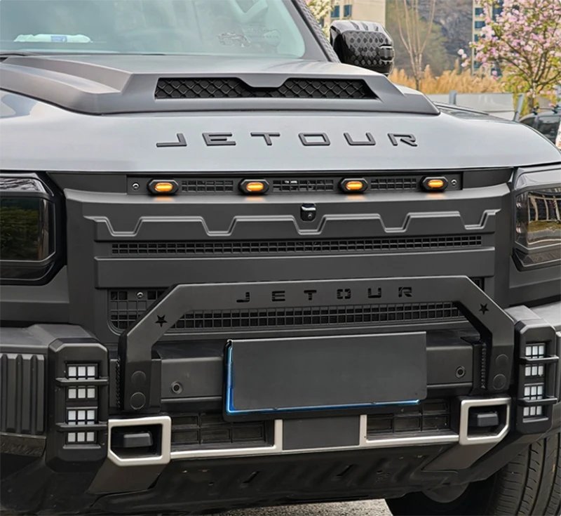 Jetour Traveller T2 Full Coverage Black Grille 2023-2025