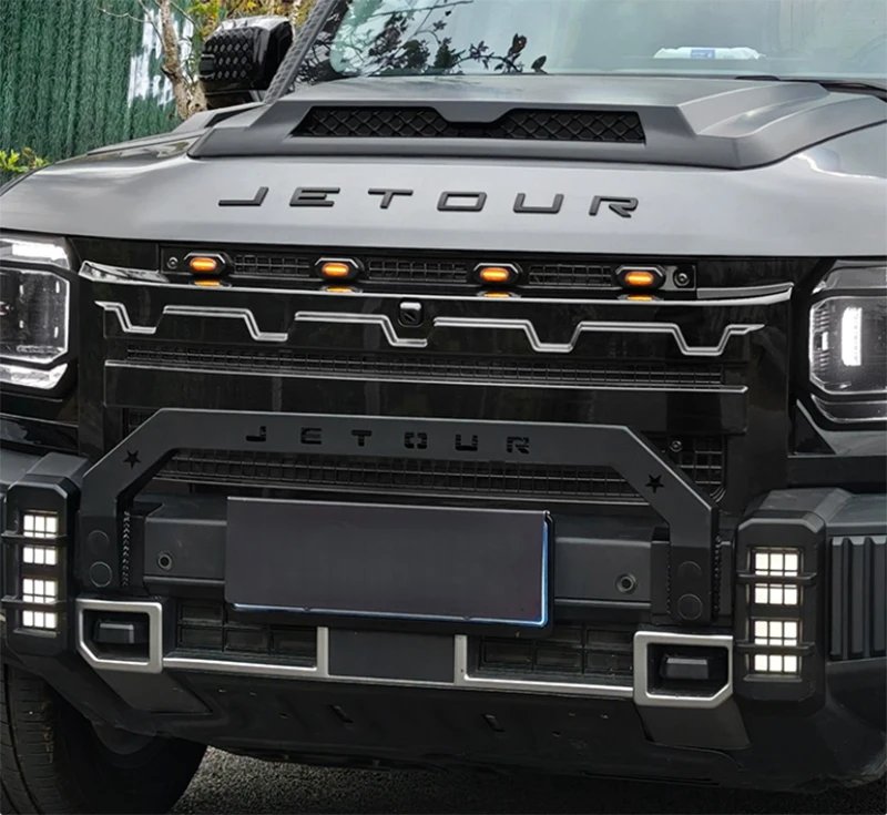 Jetour Traveller T2 Full Coverage Black Grille 2023-2025