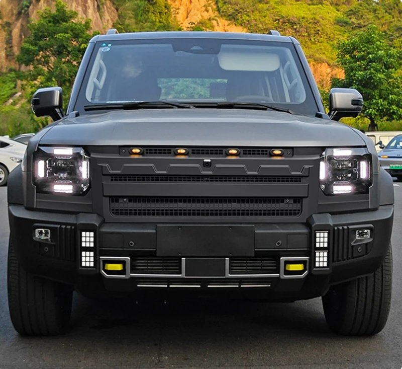 Jetour Traveller T2 Full Coverage Black Grille 2023-2025