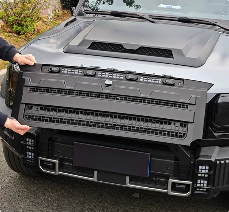 Jetour Traveller T2 Full Coverage Black Grille 2023-2025