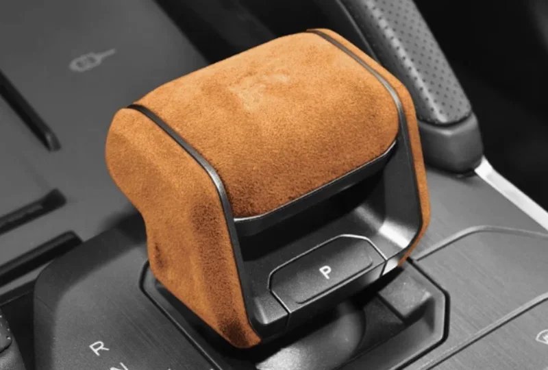 Jetour Traveller T2 Gear Handle Cover 2023-2025 - Suede Finish