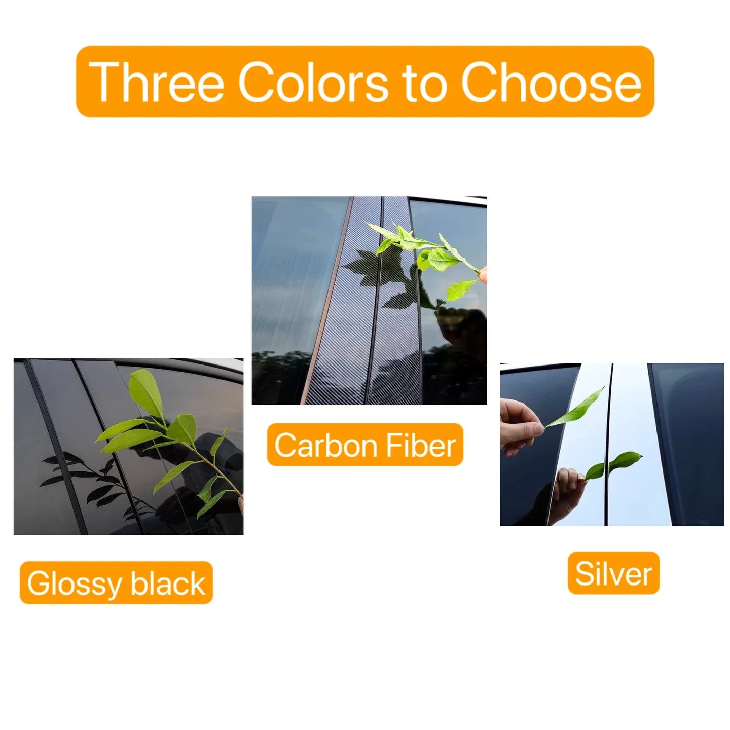 Jetour X90 Plus 2019-2024 8PCS Exterior Upgrade Kit - Gloss Black & Silver