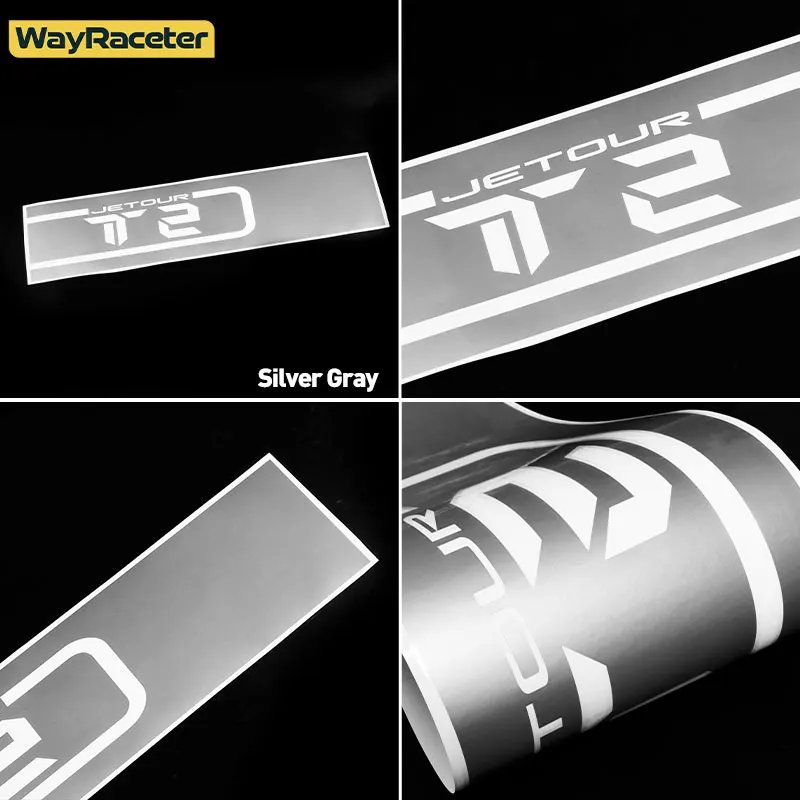 Matte Black Hood Stripes Vinyl for Chery Jetour T2 2023-2025